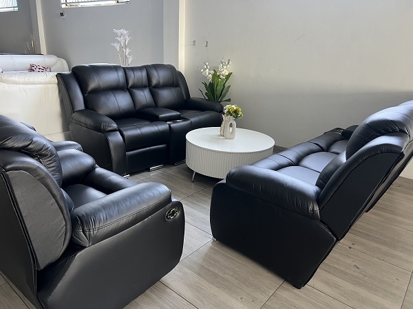 Recliner bonded leather 