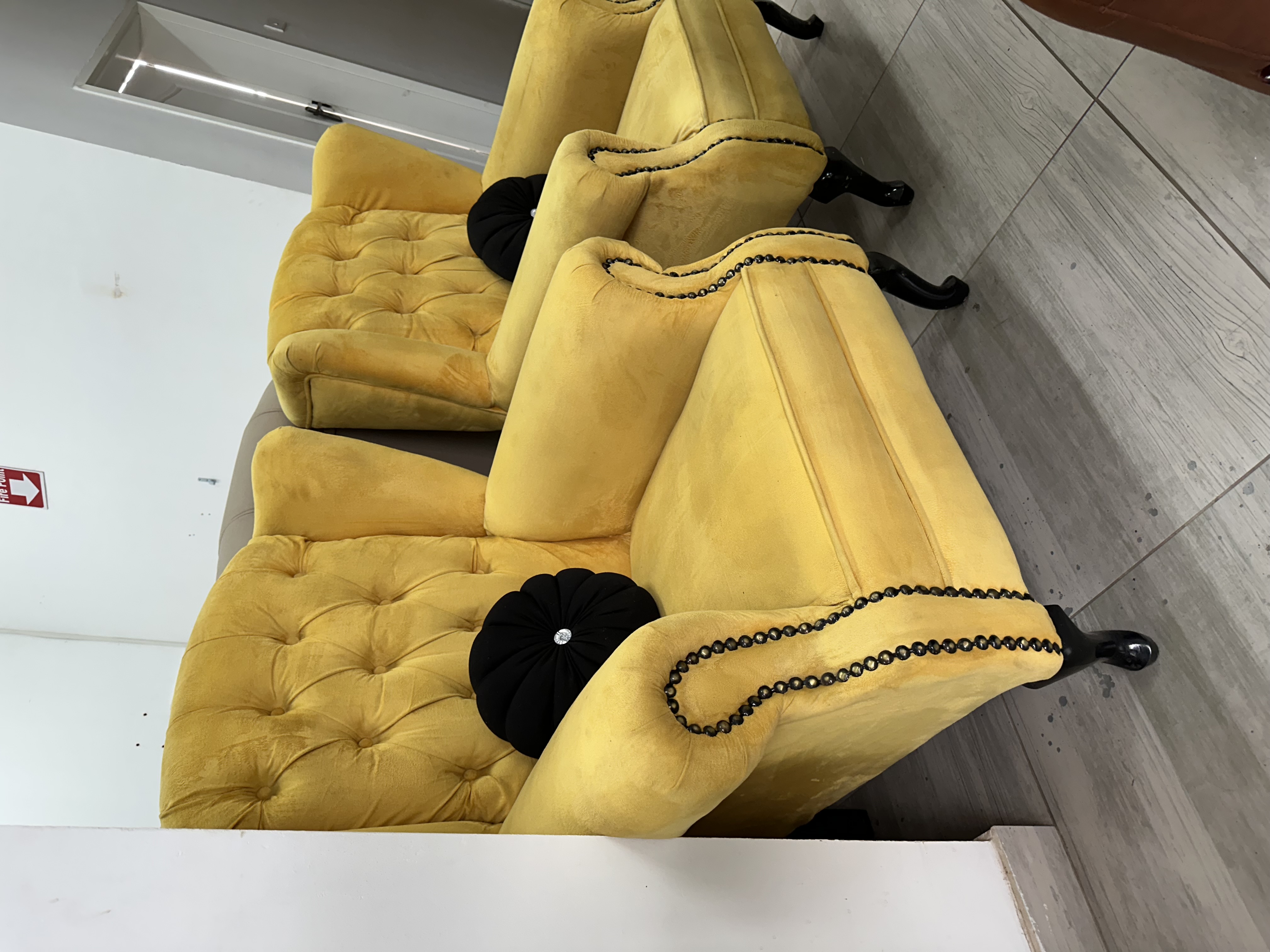 Wing back chairs