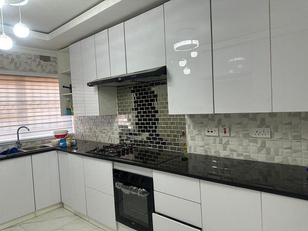 White high gloss Kitchen BICs